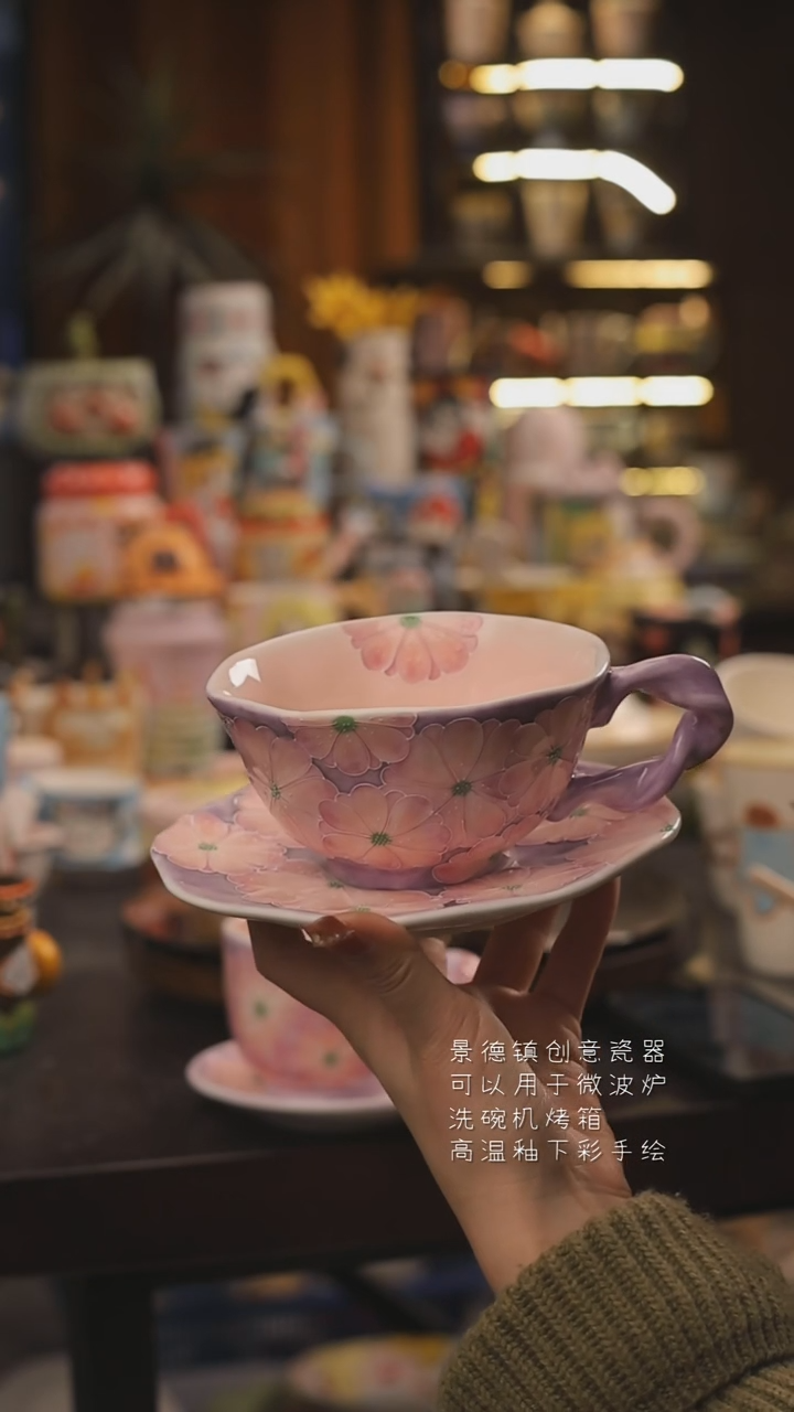 景德镇釉下彩绘设计师款式陶瓷