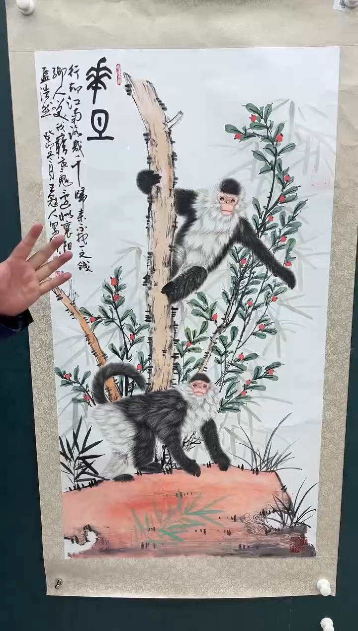 【闪购商品】绘画王冠人-8平尺-工笔-纸片