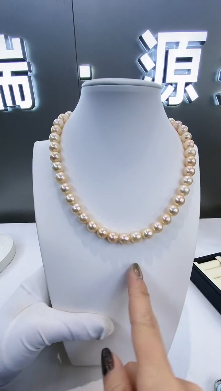 项链未镶嵌淡水珍珠Y淡水项链9-10