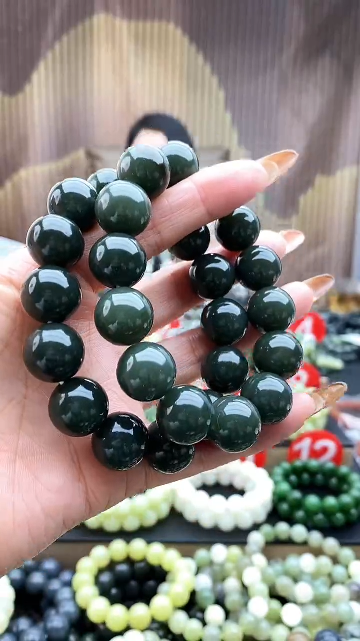 未镶嵌手串和田玉且末蓝16有包容多样性发货拍一发一