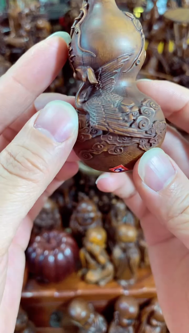 【闪购商品】香榧木仙鹤高端文玩礼品好物