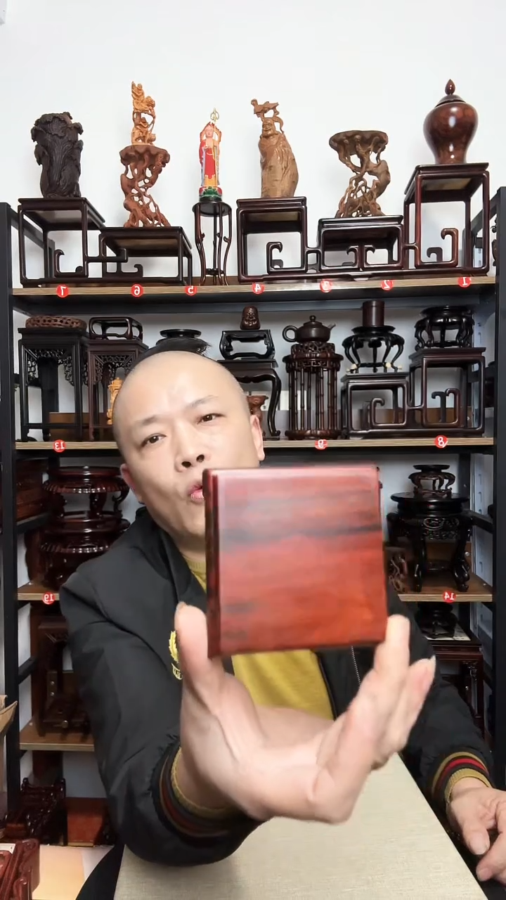 紫砂连*底座底座8正方