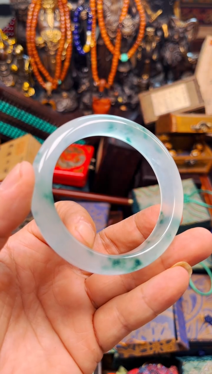 翡翠未镶嵌颈饰安哥精品精选链接zn46