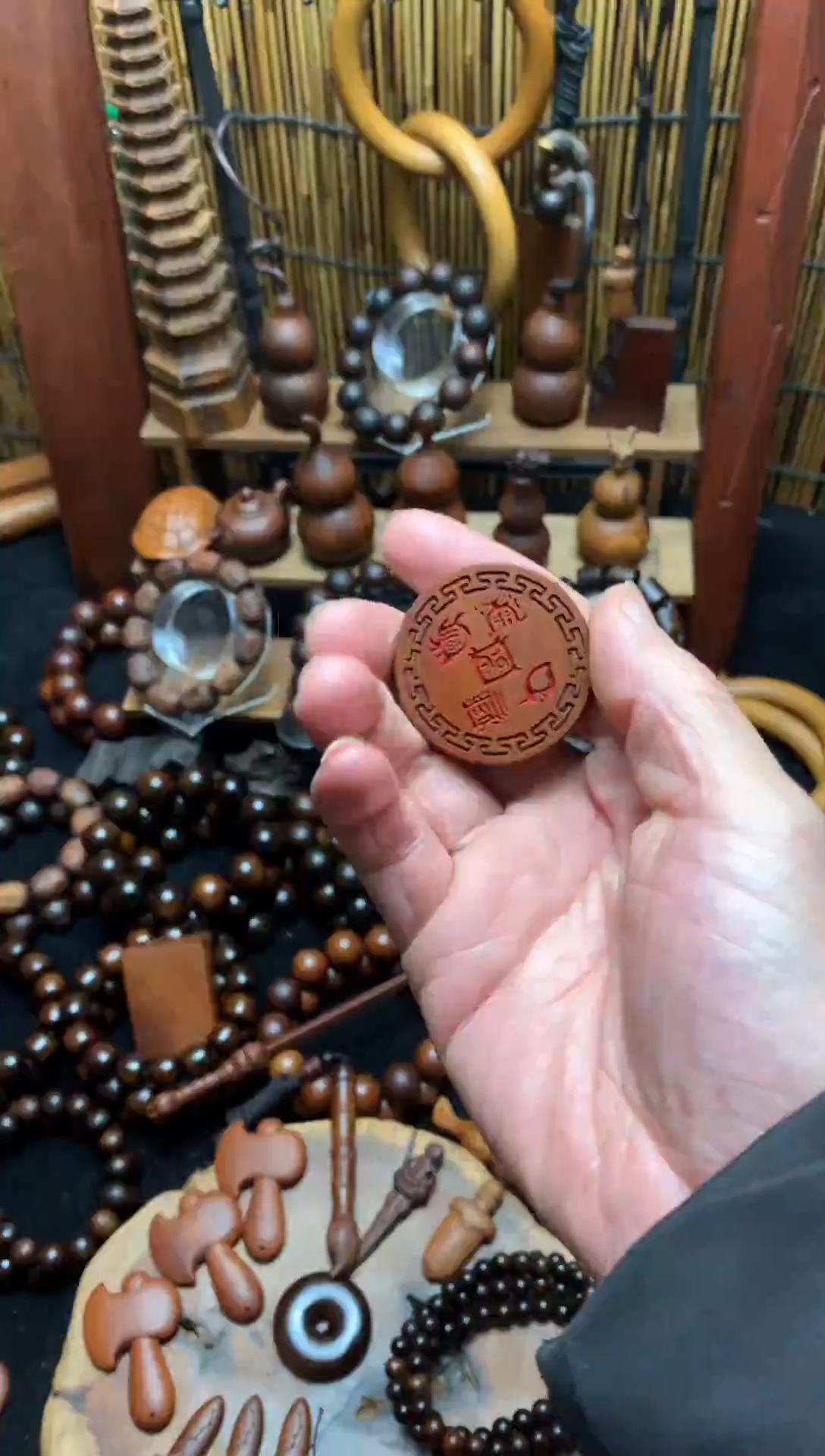 【闪购商品】枣木枣木脖挂一物一拍