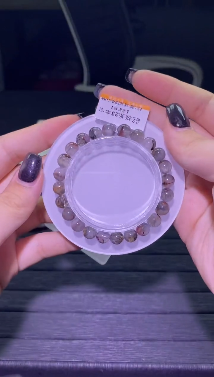 【闪购商品】水晶Q044极光23单圈约7mm未镶嵌多样性发其一