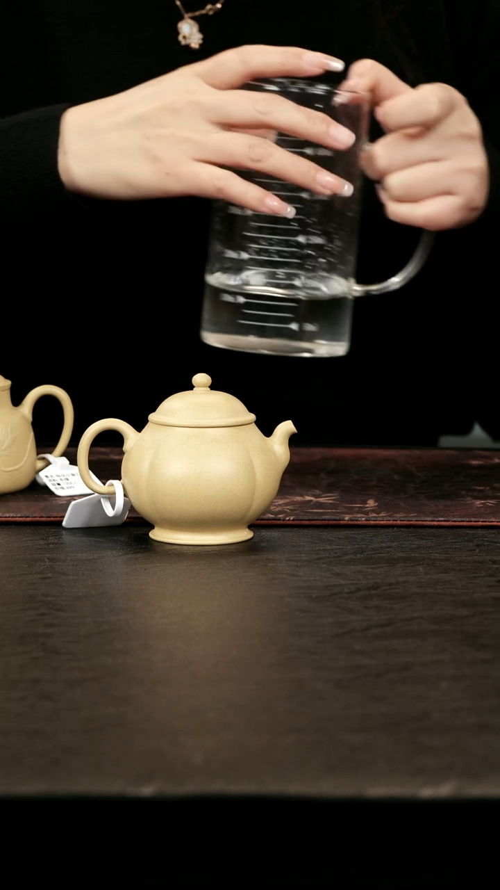 茶壶紫砂本绿金瓜120cc