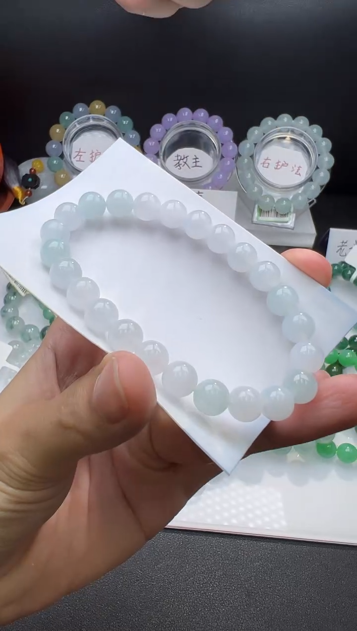 未镶嵌定制翡翠（19）成品 缅甸天然A货翡翠 卡8