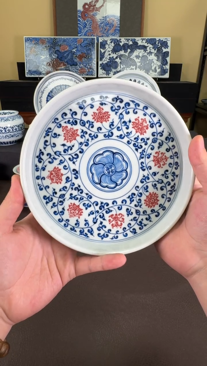 【闪购商品】羿器窑缠枝莲纹壶承