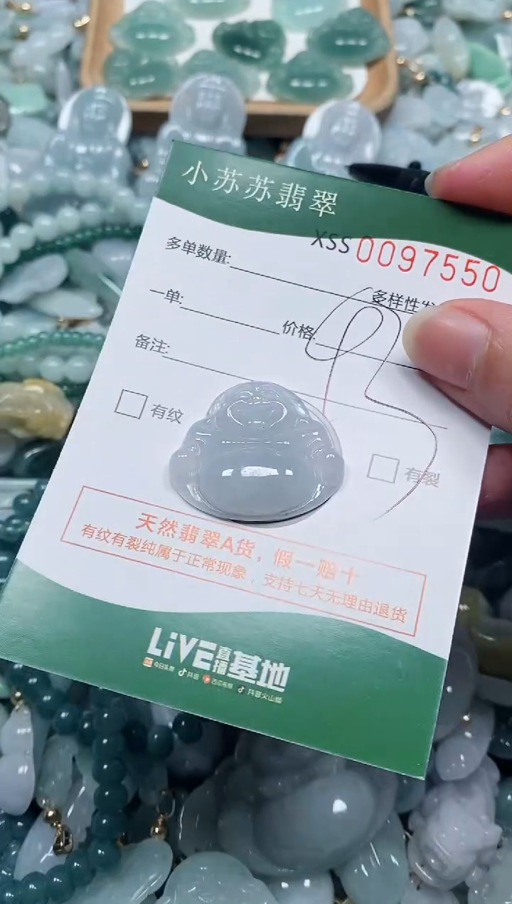 【闪购商品】翡翠颈饰未镶嵌闪购商品0097550