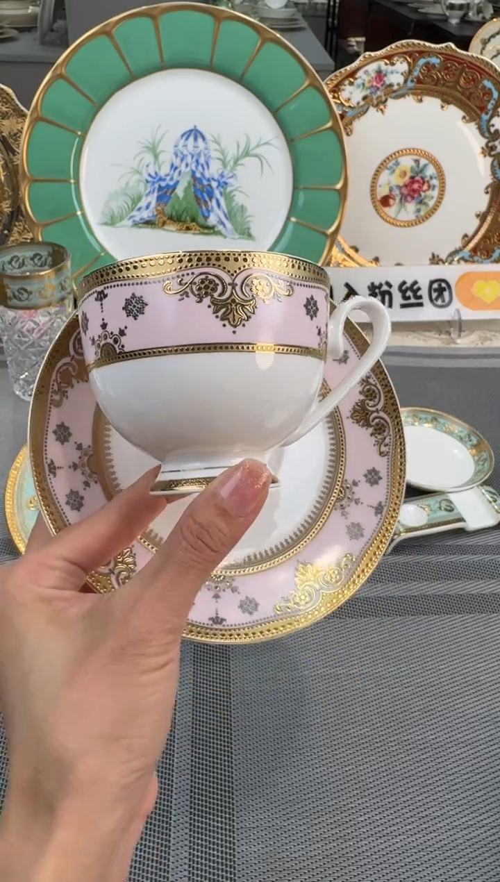 【闪购商品】瓷片两杯两碟福利款