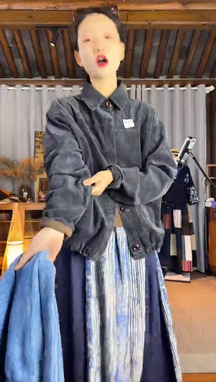 金***～设计师款黑灰夹克外套