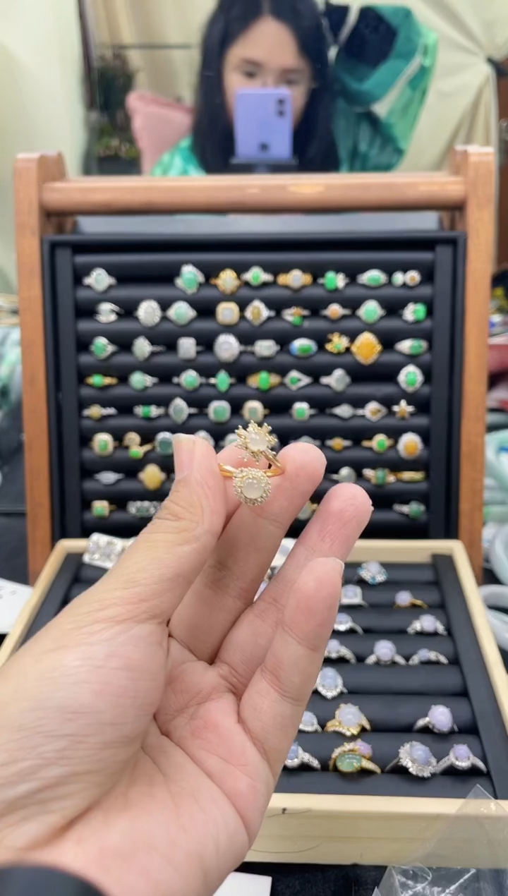 【闪购商品】翡翠戒指未镶嵌戒指