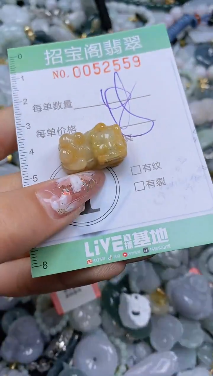 【闪购商品】翡翠颈饰未镶嵌闪购商品0052559