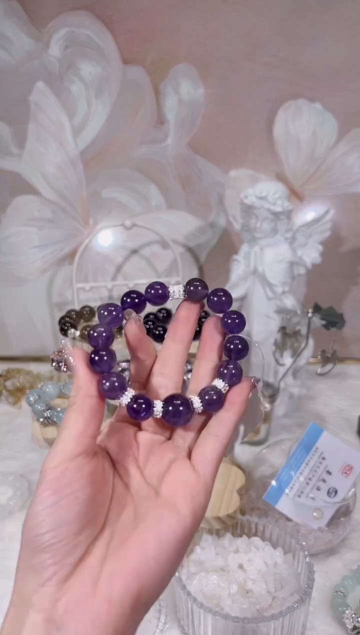 【闪购商品】水晶手链未镶嵌天然水晶默认微瑕 多样性发货发其一