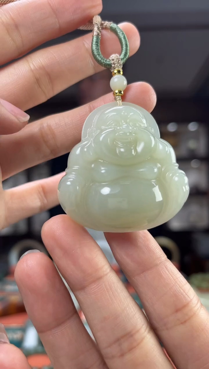 【闪购商品】和田玉颈饰未镶嵌佩佩45mm左右