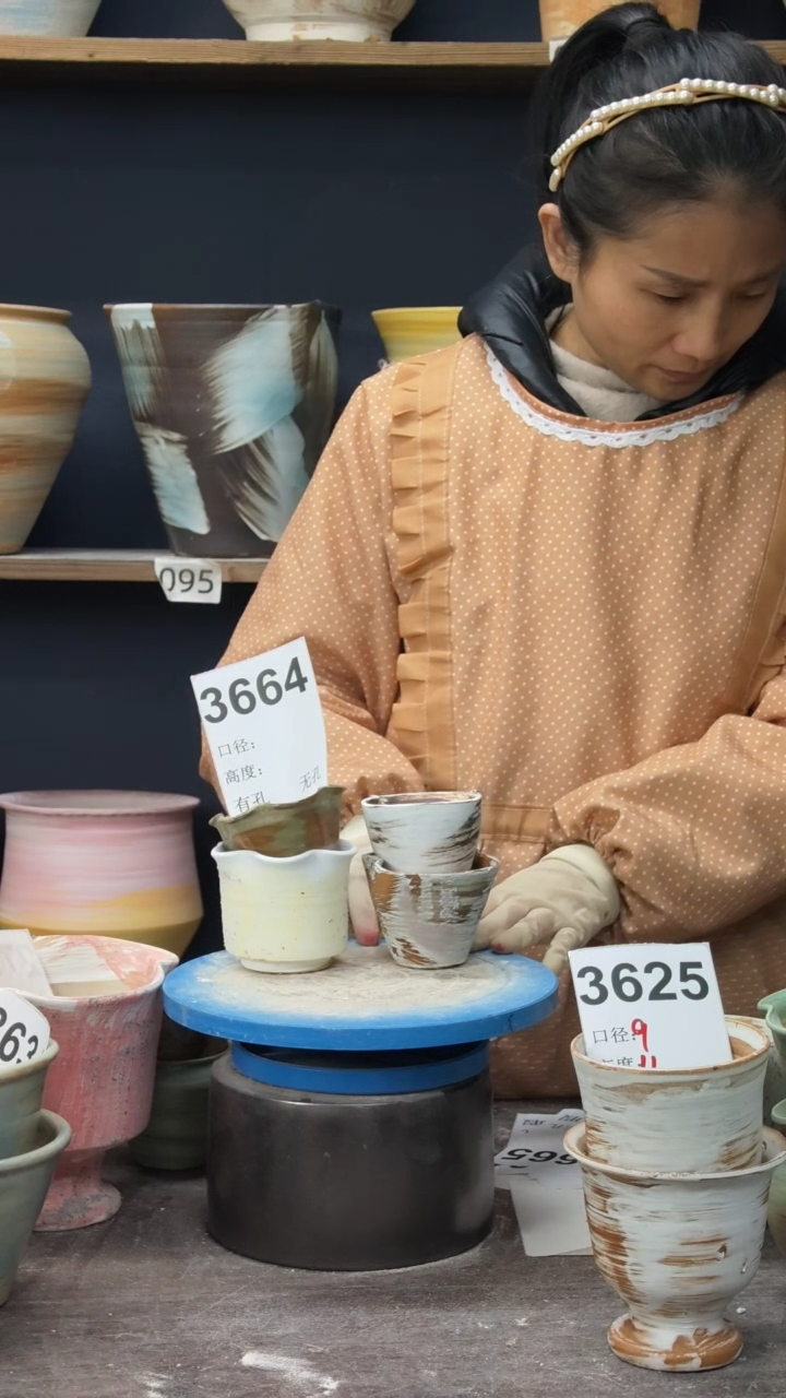 元*?景德镇花盆默认微瑕3664