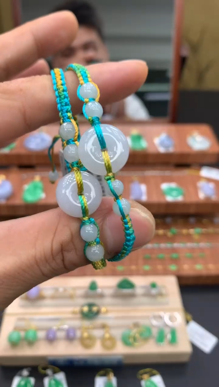 未镶嵌手绳翡翠手绳  多样性发1件