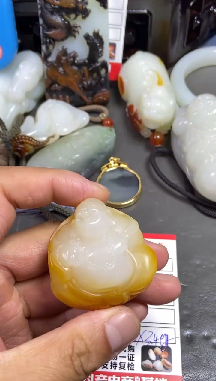 【闪购商品】和田玉未镶嵌挂件和田玉