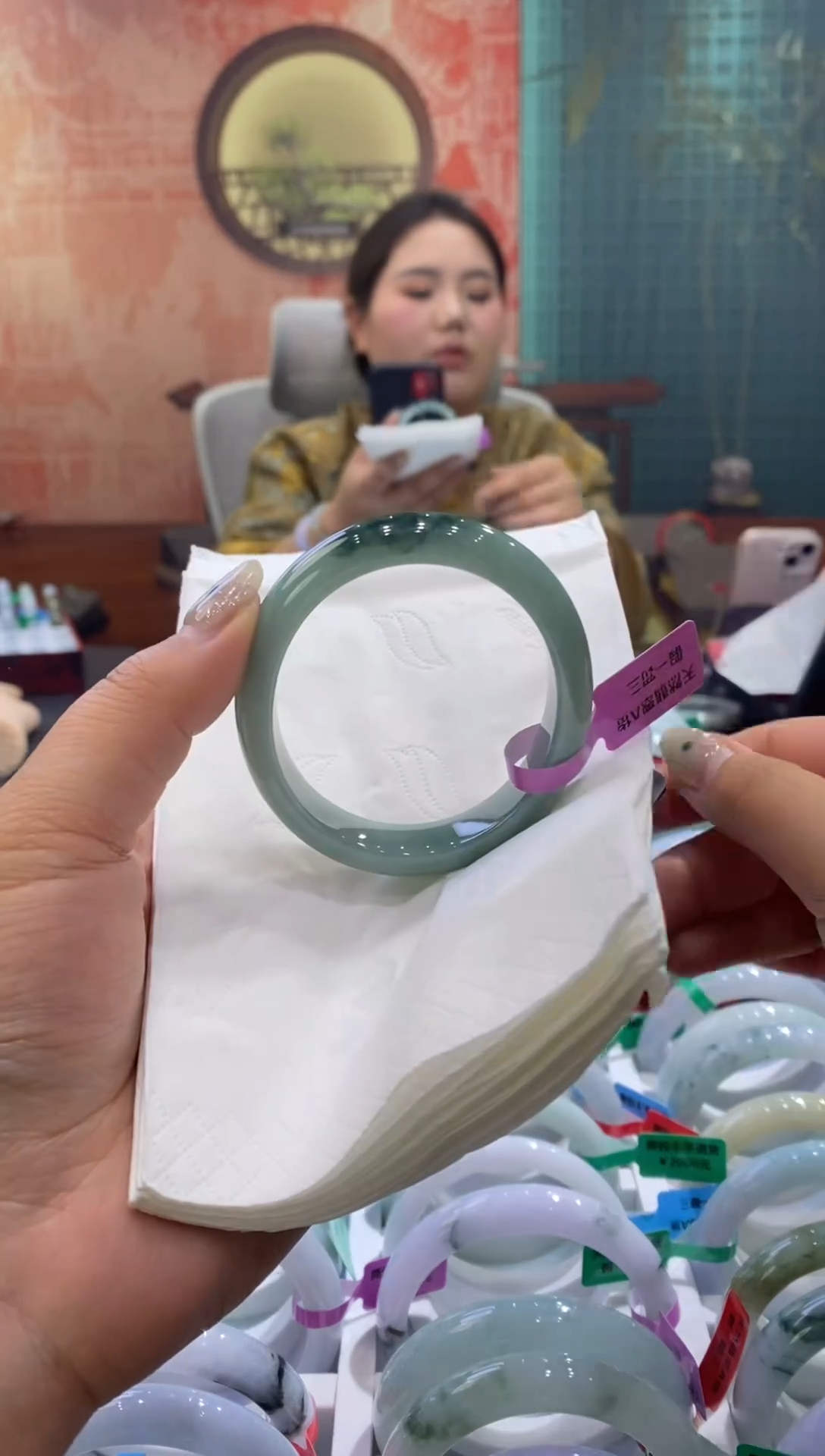 未镶嵌手镯翡翠多人00012151