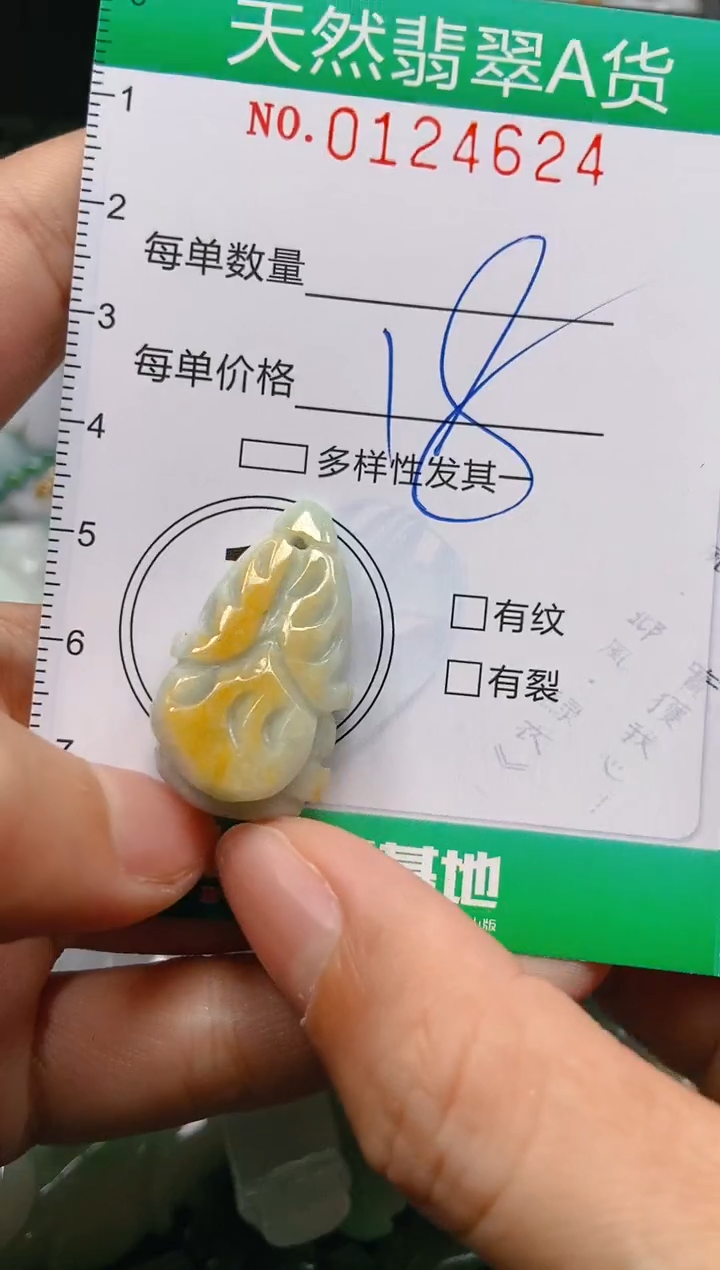 翡翠未镶嵌颈饰闪购0124624
