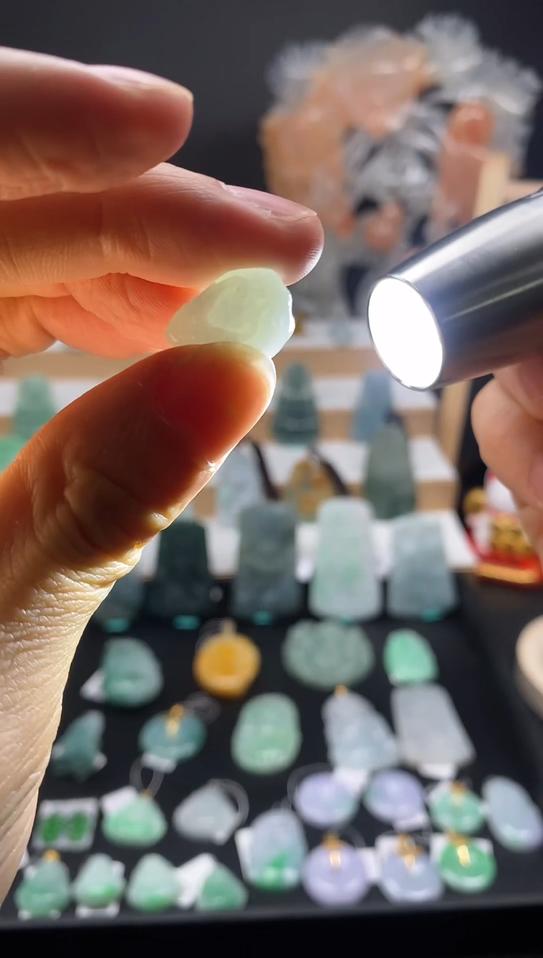 【闪购商品】翡翠颈饰未镶嵌106龙龟