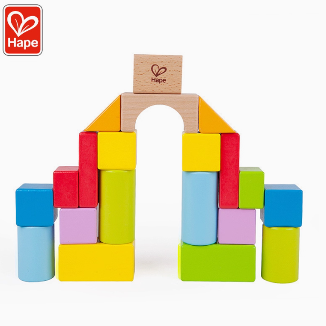 hape20粒益智积木玩具