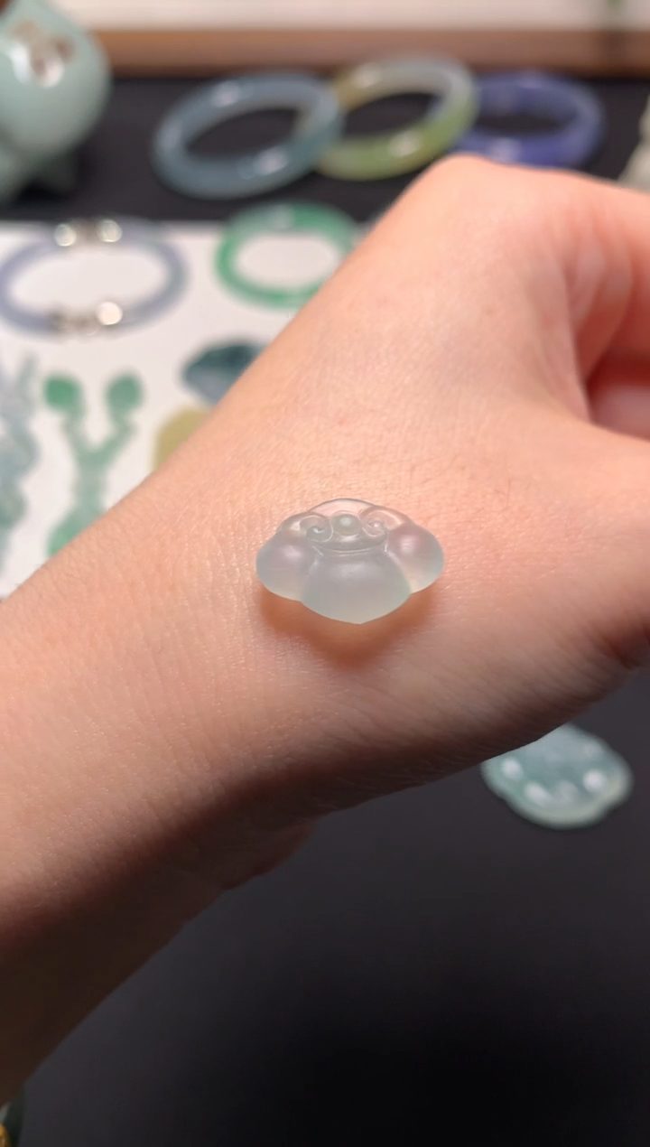 未镶嵌定制翡翠童*嘉 0081324114