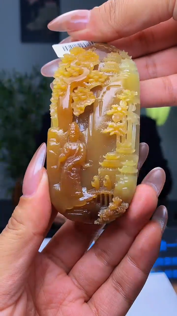 【闪购商品】定制和田玉拍一发一