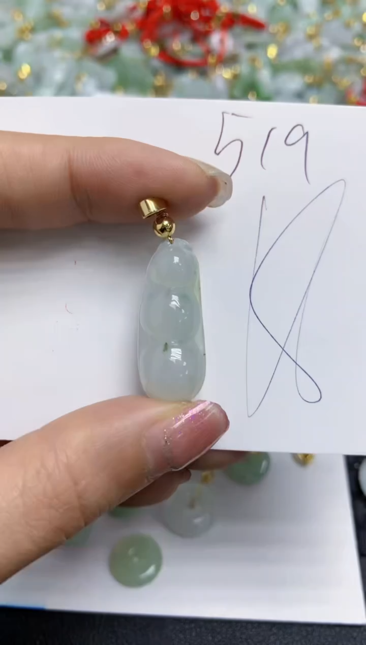 【闪购商品】翡翠颈饰合金天然翡翠A货