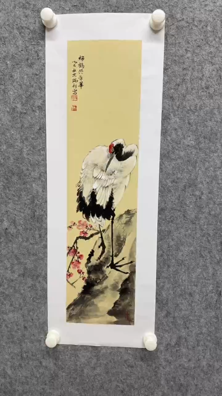 国画写意画花鸟画手绘