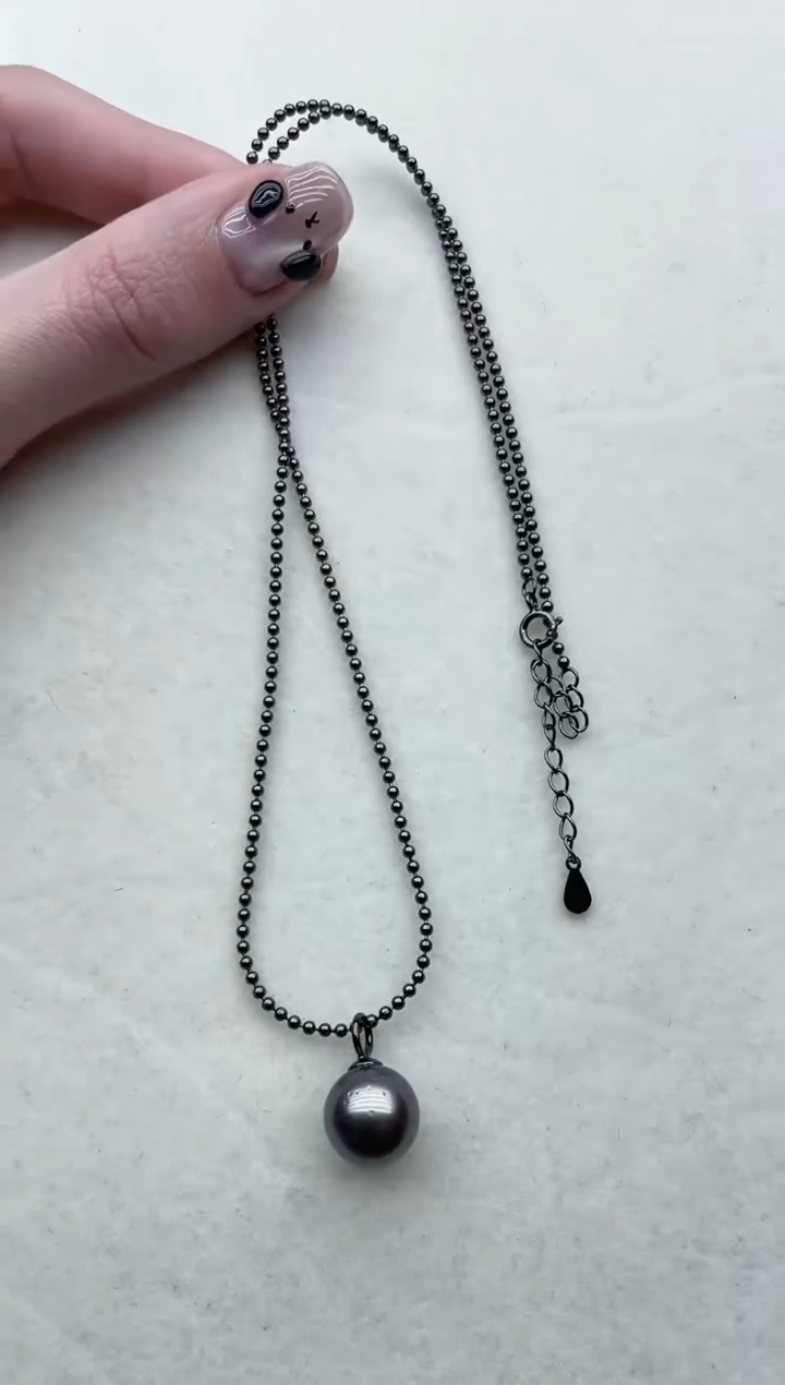 【闪购商品】海水珍珠套链银S925镶嵌77