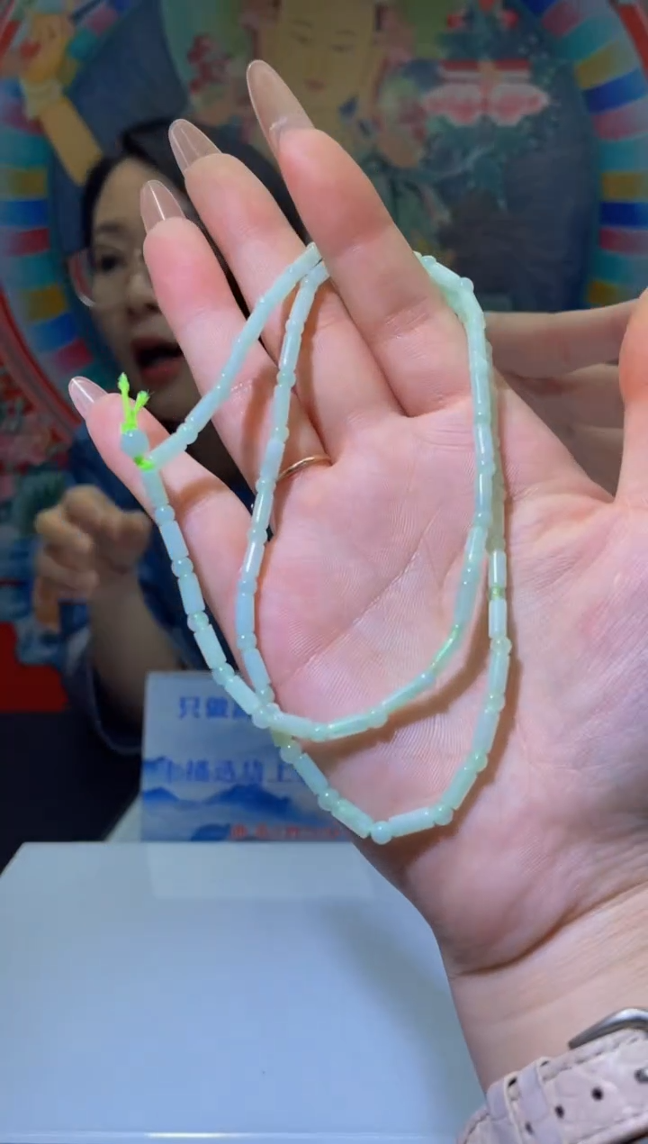 翡翠未镶嵌颈饰MFC0531022（多样性发其一）