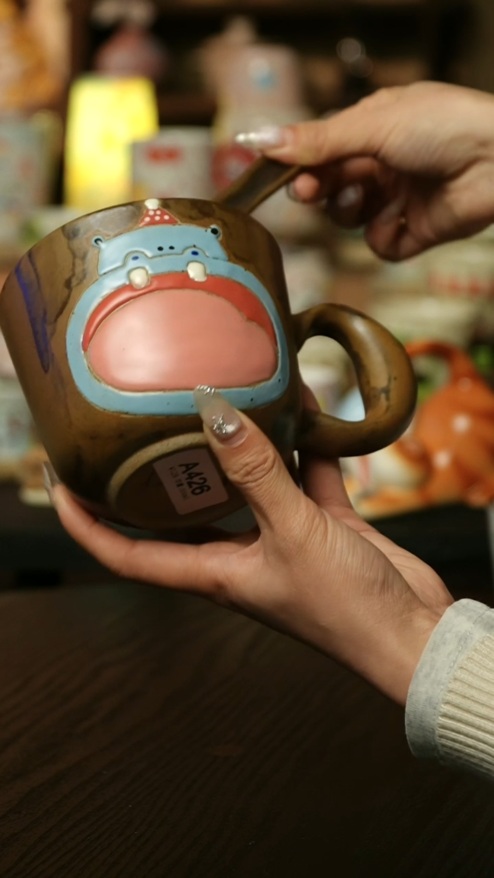 【闪购商品】杯子陶瓷景德镇高温釉下彩&A426