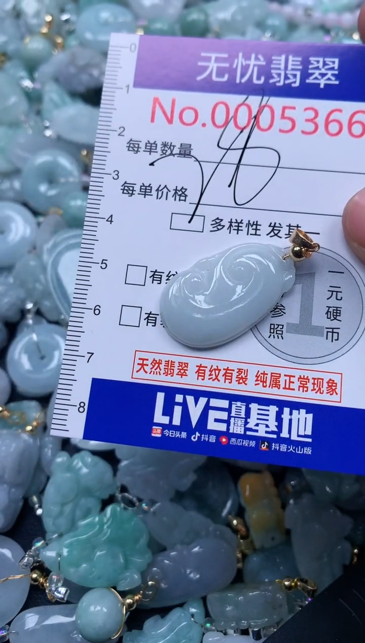 颈饰未镶嵌翡翠366