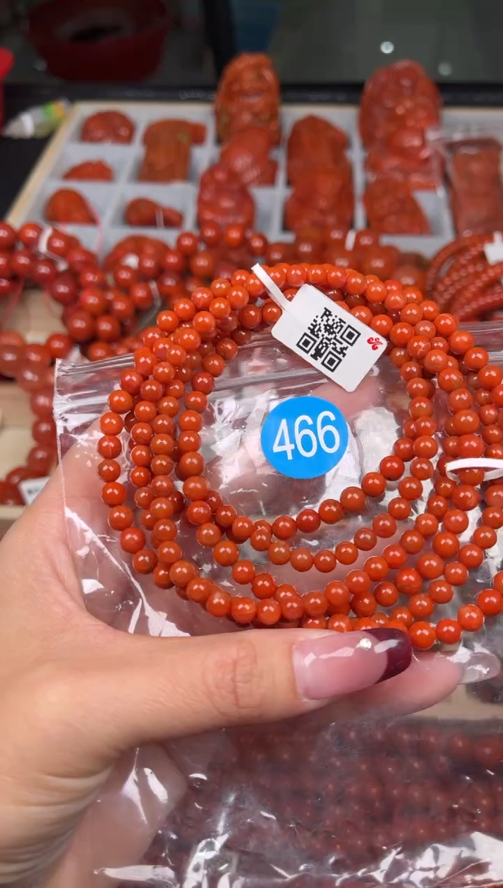 【闪购商品】南红玛瑙珠宝奇石未镶嵌466-5+随机多样性/一条