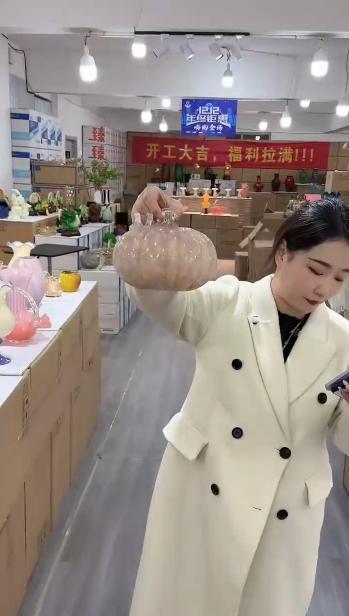 【闪购商品】琉璃玖月花器B-品45