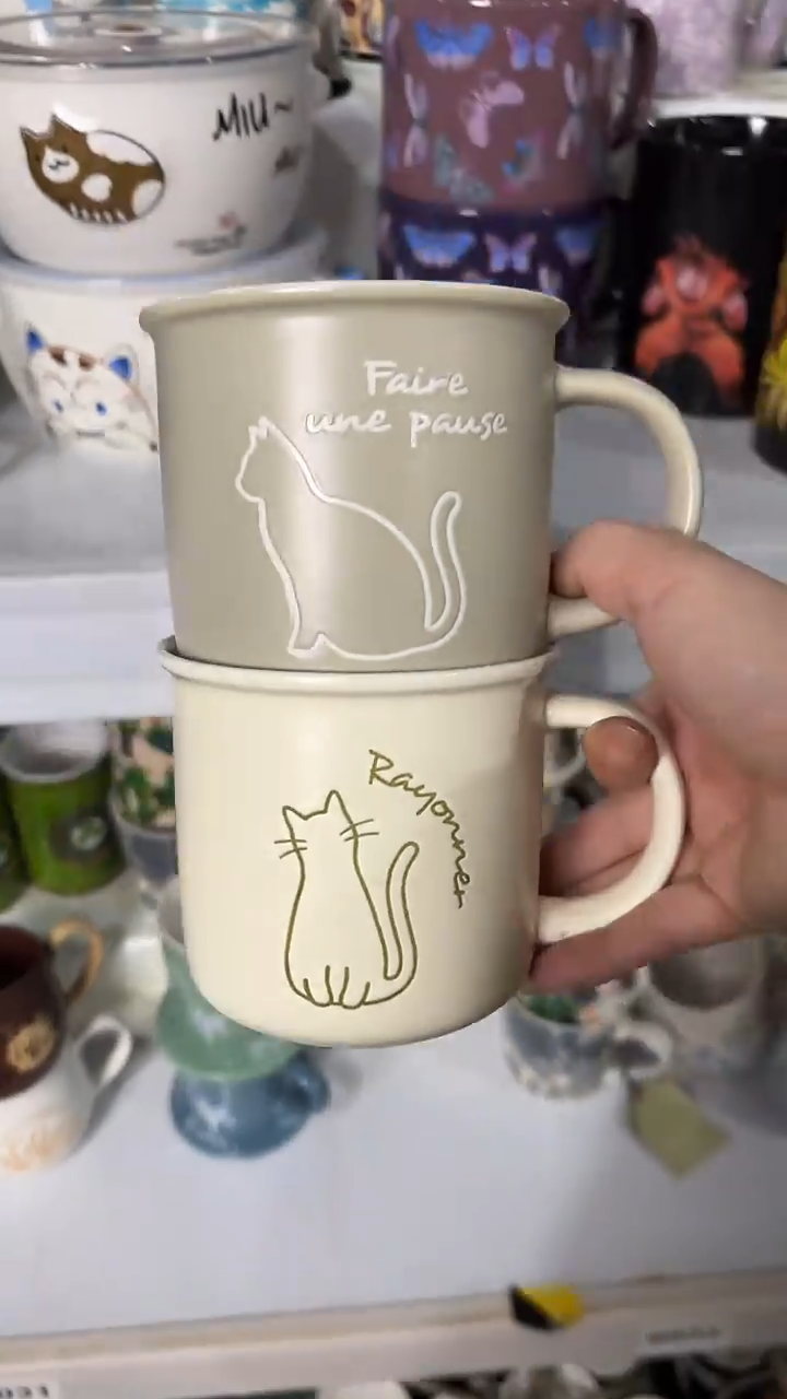 【闪购商品】家湖高温陶瓷杯 微瑕