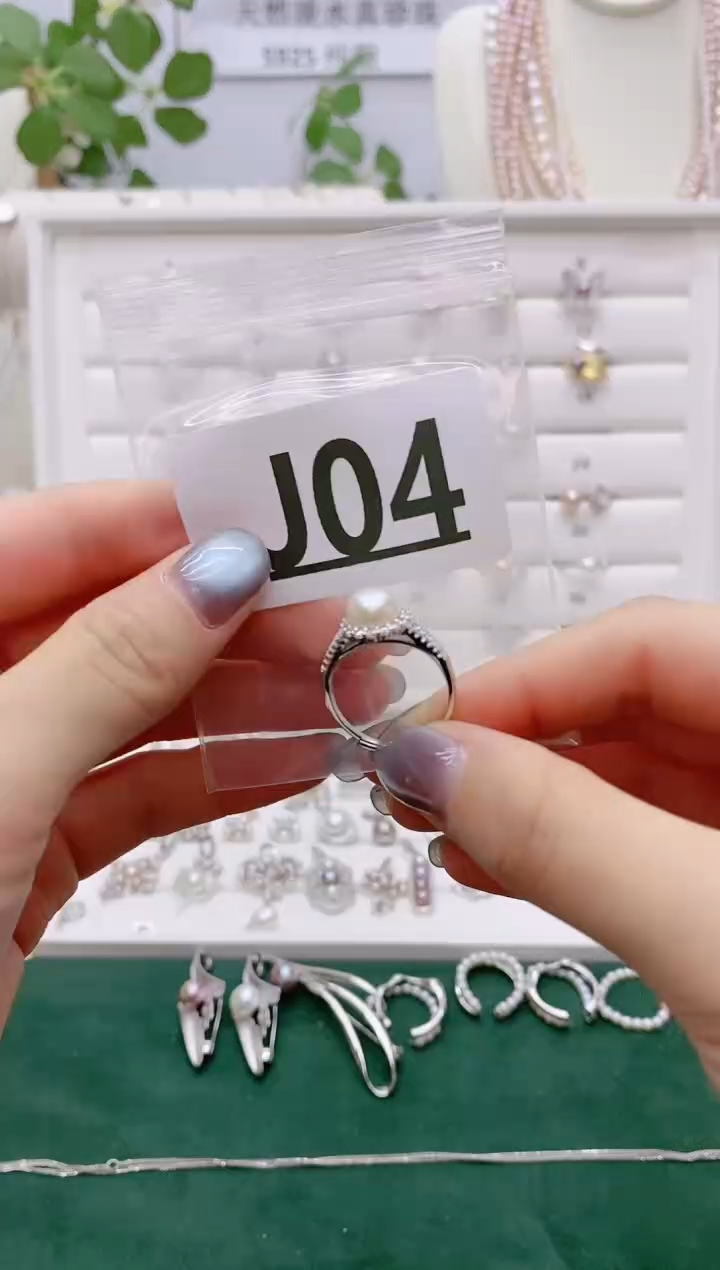 银S925镶嵌无淡水珍珠时****散J04