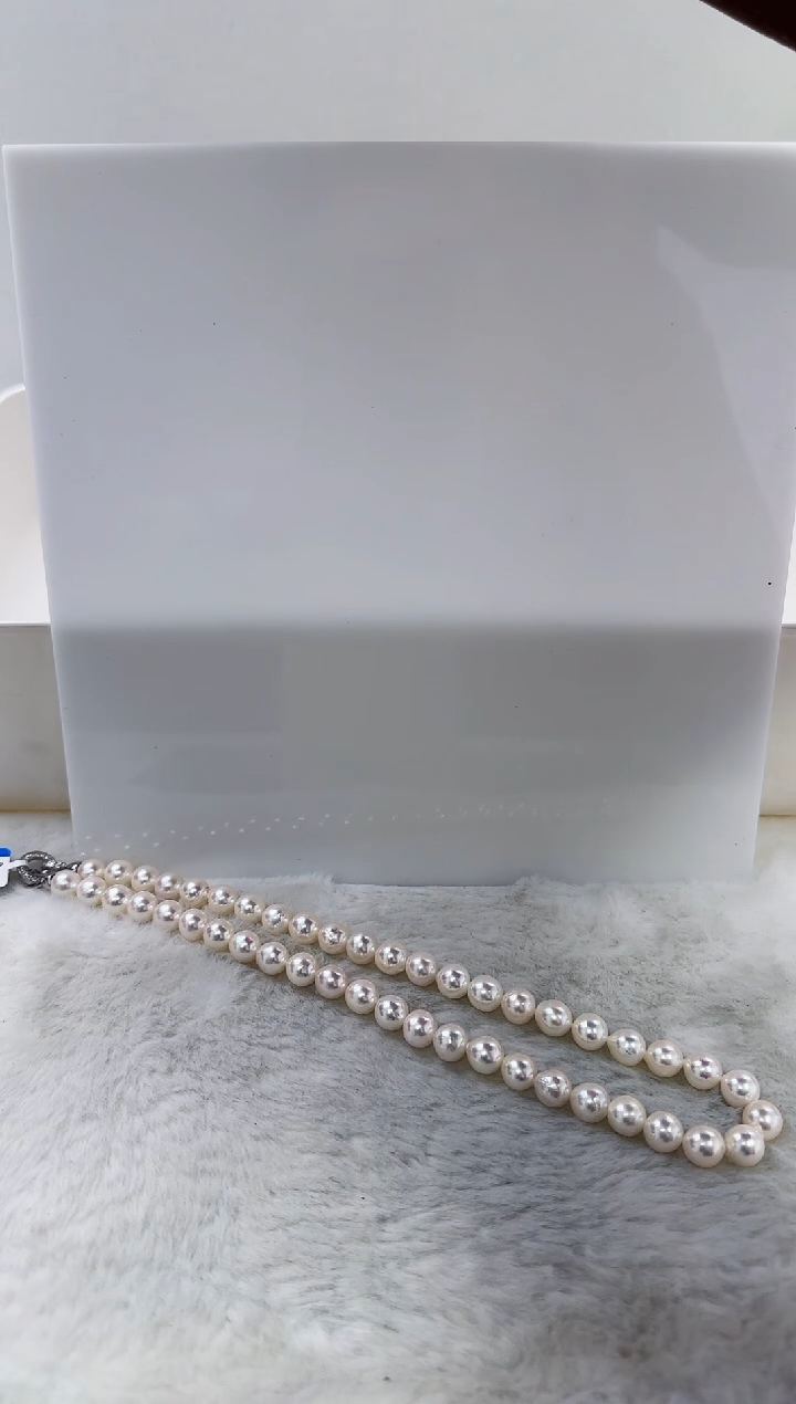 【闪购商品】海水珍珠DA银S925镶嵌ss122 akoya串链9