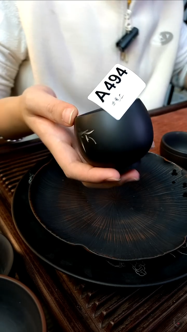 a***a云南建水紫陶-刻填主人杯