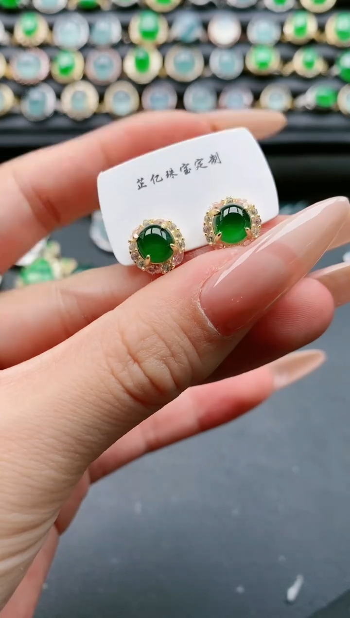 【闪购商品】翡翠戒指银S925镶嵌11111