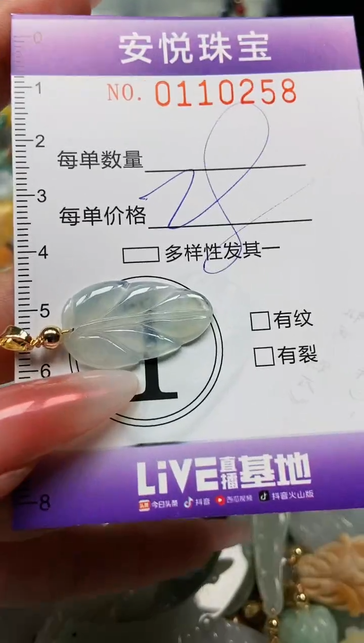 【闪购商品】翡翠颈饰未镶嵌闪购0110258