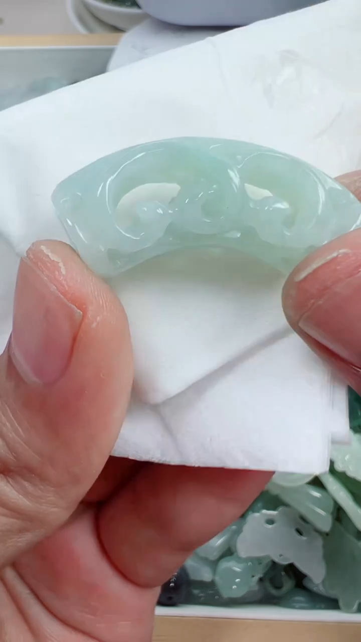散珠翡翠208号，A货翡翠