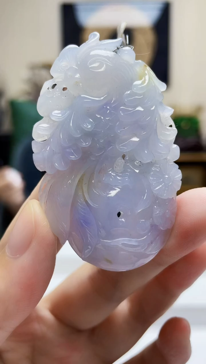 未镶嵌定制翡翠吊坠159