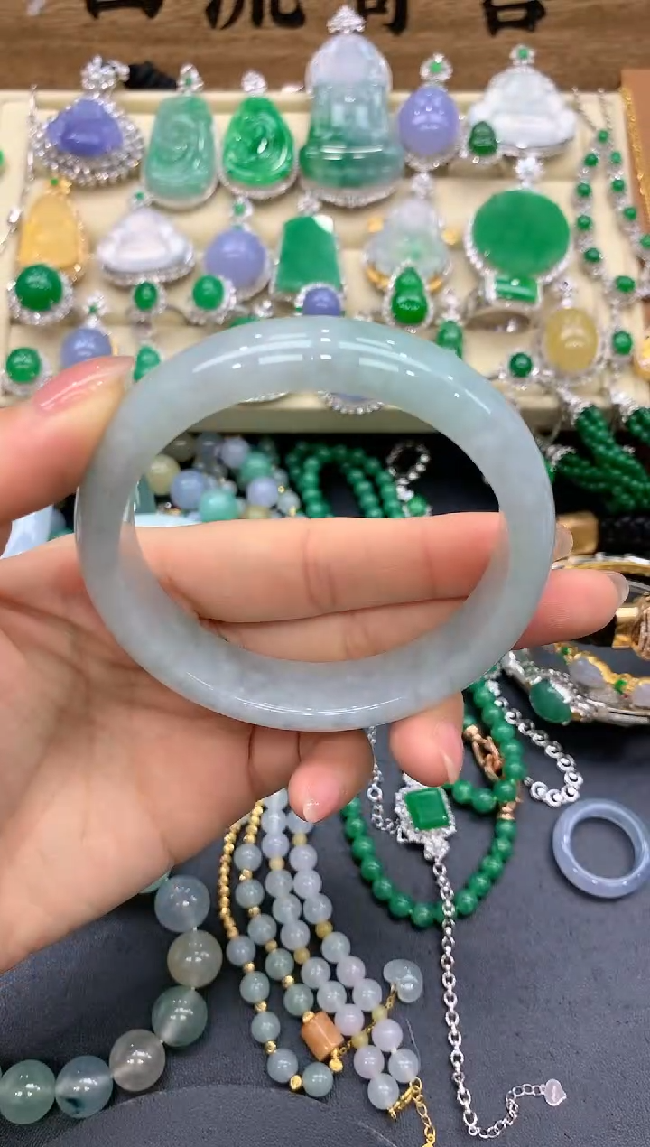 【闪购商品】翡翠手镯未镶嵌101-中国好珍宝