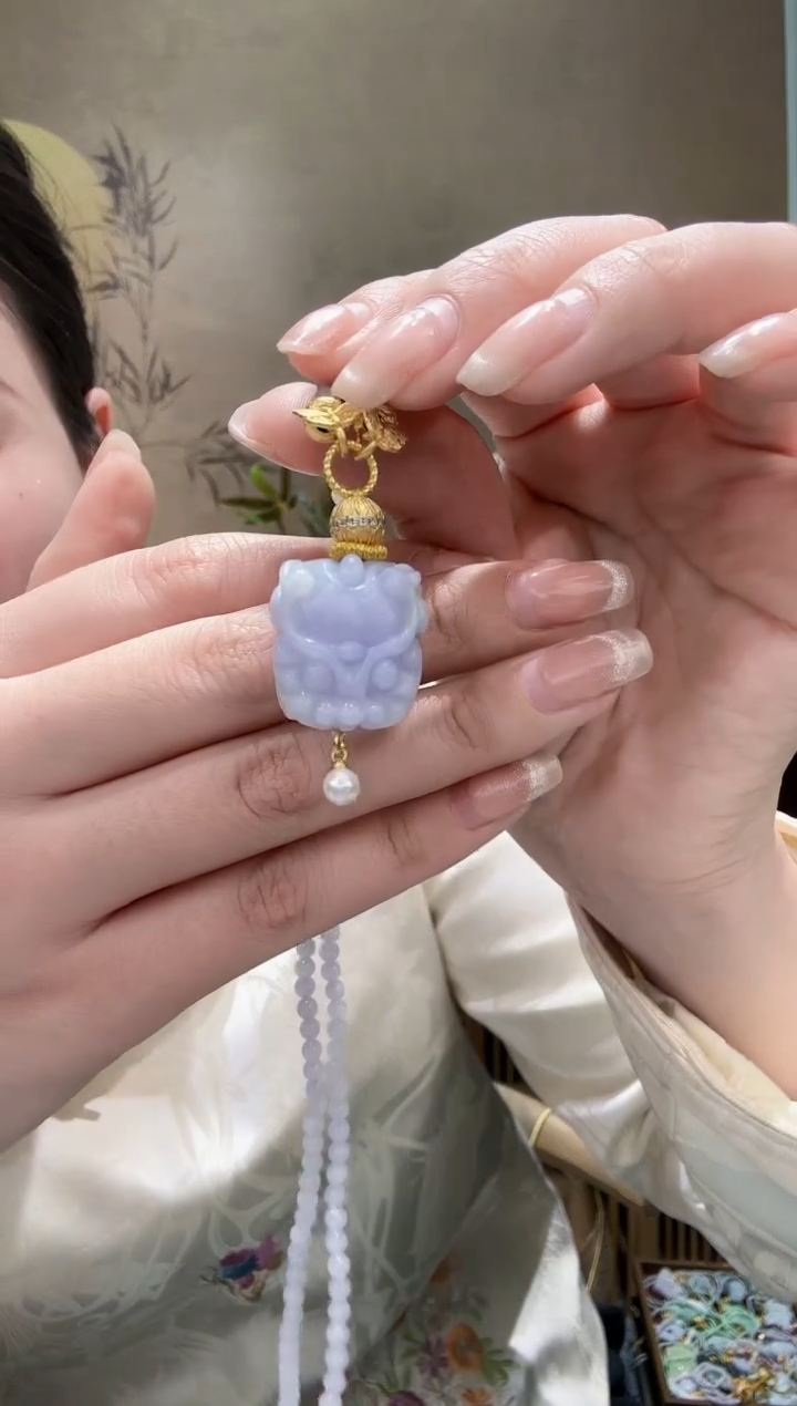【闪购商品】翡翠耳饰未镶嵌吊坠
