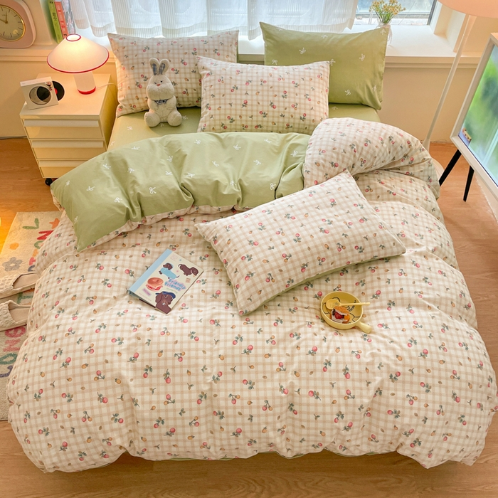 【根据主播下单】全棉被套床单四件套孤品清仓