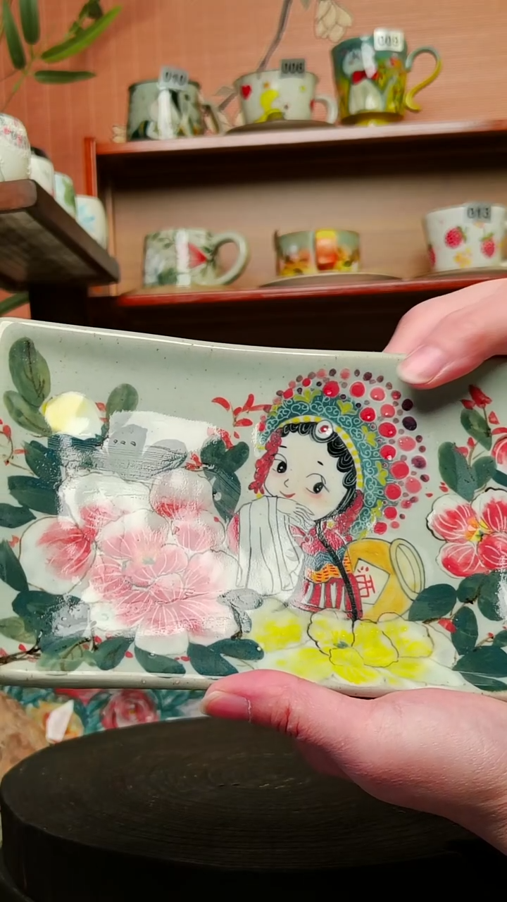 摆件陶景德镇创意手作陶瓷有瑕