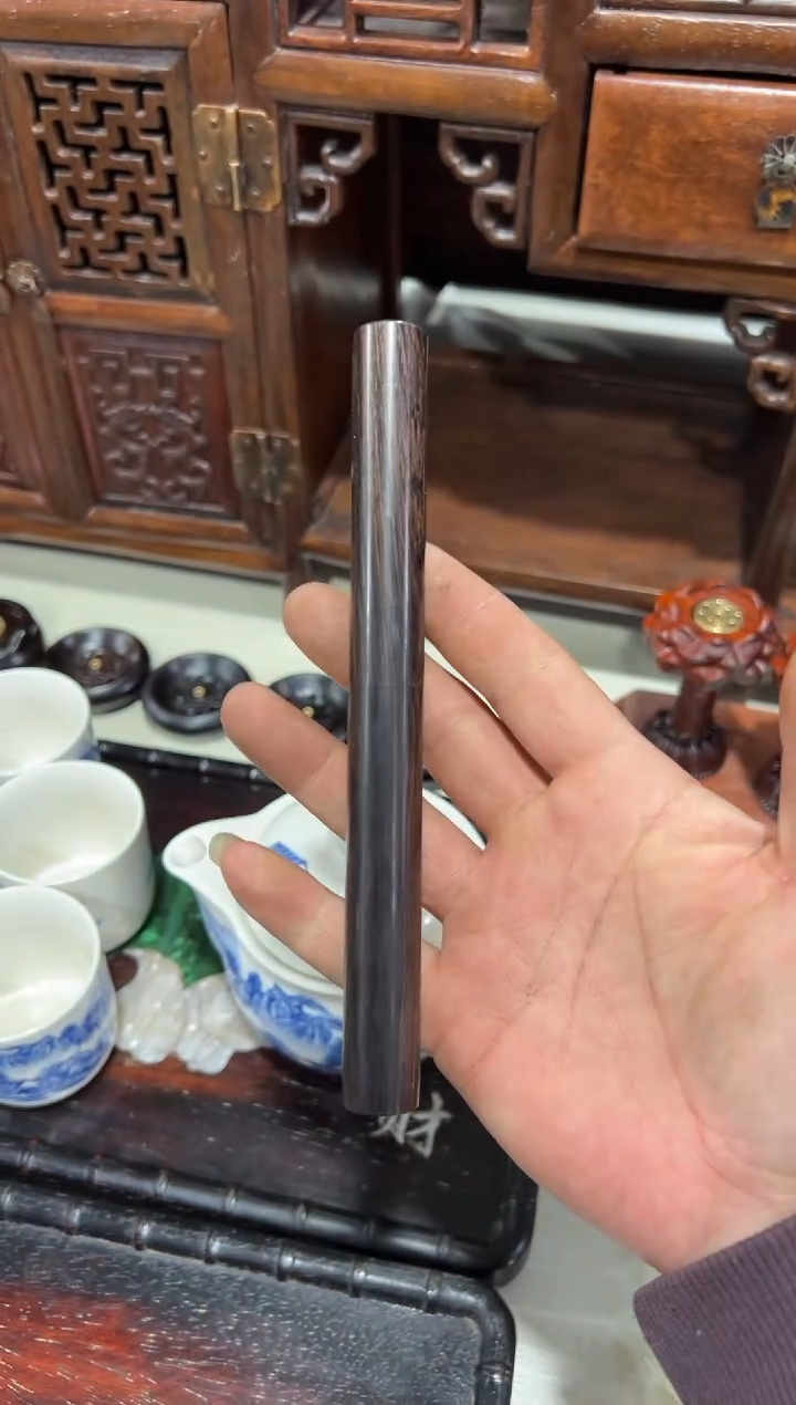 木木乌木紫光檀茶刀