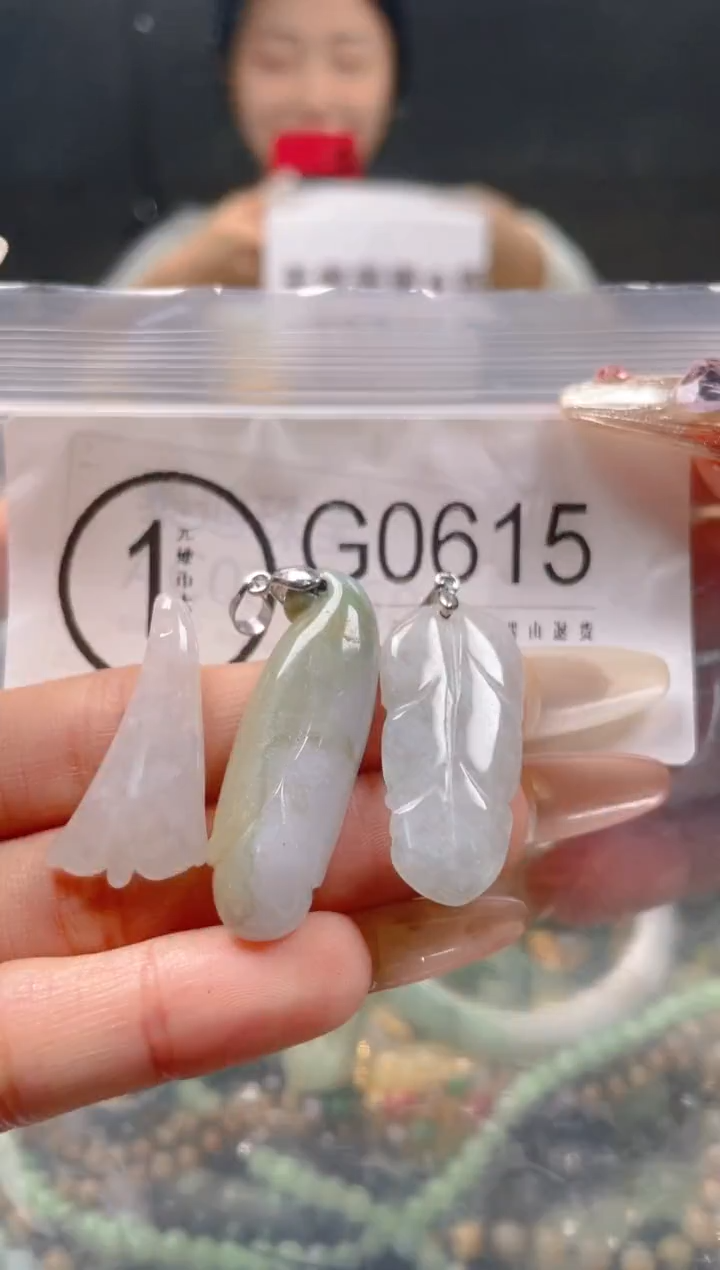 【闪购商品】翡翠颈饰未镶嵌/G/翡翠A货一图一物